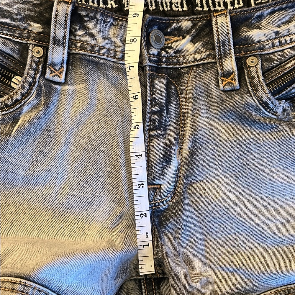 Rock revival Moto shorts NWT TAG SIZE 30 - Picture 14 of 16